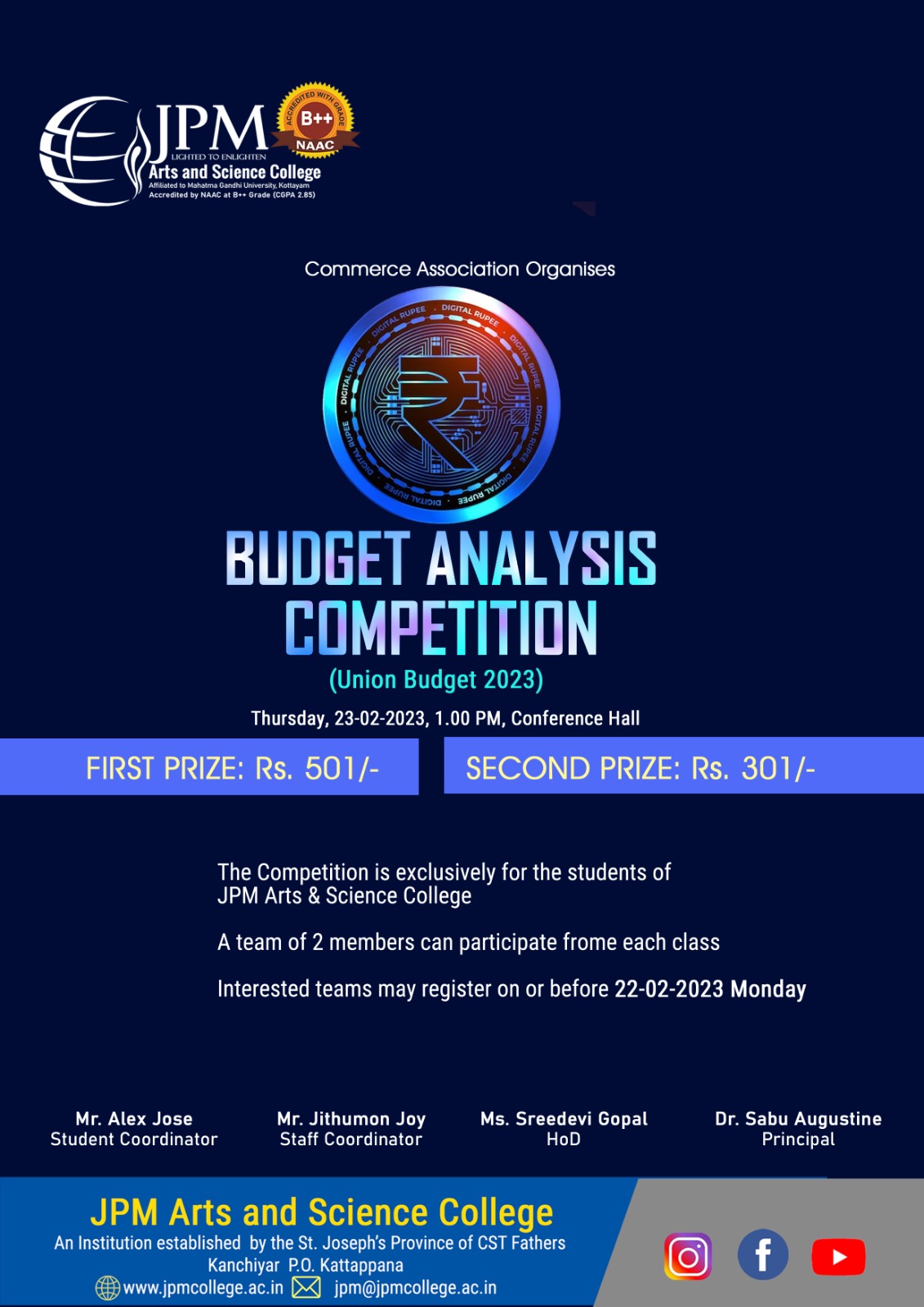 Budget Analysis Competition